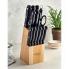imageHampton Forge Cutlery Block Set  Natural Block New 14 PieceCutlery Set