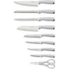 imageHampton Forge EpicurePistachio17Piece BlockSet 17Piece Pistachio15Piece Knife Block Set  Cool Grey
