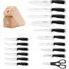 imageHampton Forge EpicurePistachio17Piece BlockSet 17Piece Pistachio17Piece Cutlery Set