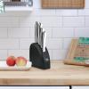 imageHampton Forge Kobe5PieceUtility KnifeBlockSetSilver 5 Piece5Piece Utility Knife Set