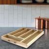 imageHampton Forge Nwc046Upc Natural Wood Caddy Openstock120 LB