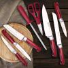 imageHampton Forge Red Rorik 14Pc Block Set 845 LB14Piece Cutlery Set