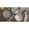 imageOneida 895951 Terrazzo Melamine Cream 12 Piece Dinnerware Set Lightweight Melamine MaterialMint