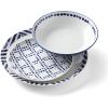 imageOneida Harbour Piece Dinnerware Set 12 Count White Back To College Dorm Essentials