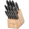 imageHampton Forge  Rochester  15 Piece Knife Block Set  Black
