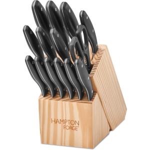 imageHampton Forge  Rochester  15 Piece Knife Block Set  Black