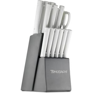 imageHampton Forge 15 Piece Tomodachi Fuji Cutlery Block Set Metallic