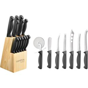 imageHampton Forge Emmet 20Pc Cutlery Block Set 505 LB Black505 LB