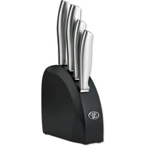 imageHampton Forge Kobe5PieceUtility KnifeBlockSetSilver 5 Piece5Piece Utility Knife Set