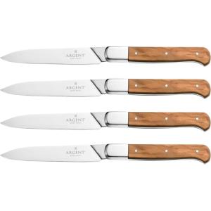 imageHampton Forge Sfs51L04Wb Lynden Set Of 4 Olive Wood Steak KnivesSteak Knives  Set of 4