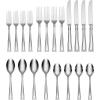 imageOneida Butler Everyday Flatware Dinner Forks 180 Stainless Steel Set of 4 SilverService for 4