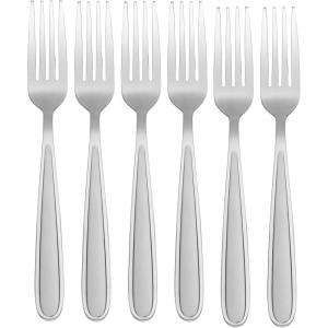 imageOneida H001006BL20 Jordan Sandblasted Everyday Dinner Forks Set Of 66 Count