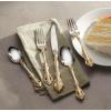 imageOneida F100005A Golden Michelangelo 5 Piece Fine Flatware Set Service For 120Piece Flatware Set