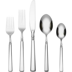 imageOneida Easton Flatware 5 Piece Silver5Piece Flatware Set