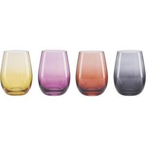 imageOneida 898241 Golden Hour Double Old Fashioned Glasses Set Of 4Stemless Wine Glasses