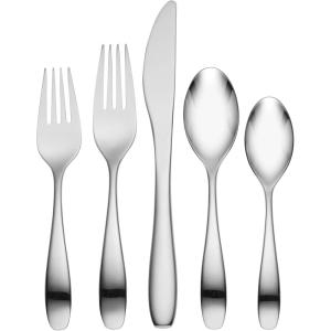 imageOneida T532065CAJCP Stafford Mirror 65Piece Flatware Set