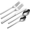 imageOneida 895334 Allay Champagne Everyday Flatware 2 Piece Serving Spoon Set20Piece Flatware Set  Metallic