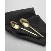 imageOneida 895334 Allay Champagne Everyday Flatware 2 Piece Serving Spoon SetServing Spoons  Champagne