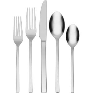 imageOneida 895334 Allay Champagne Everyday Flatware 2 Piece Serving Spoon Set20Piece Flatware Set  Metallic