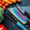 imageHampton Forge HMC01A656D Rainbow Titanium  12 Piece Cutlery Set  MultiBlack