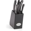 imageHampton Forge Skandia Beck 7 Piece Knife Block Set one size TaupeGrey