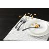 imageOneida 894805 Kenbrook Black Tumbled 20 Piece Everyday Flatware Set Service For 4Black