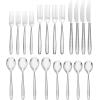 imageOneida 894808 Storm Champagne 20 Piece Everyday Flatware Set Service For 4Stainless Steel