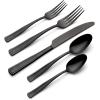 imageOneida 896756 Reid Satin 20 Piece Flatware Set20Piece Flatware Set  Black
