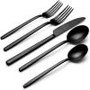 imageOneida 896761 Dean Satin Black 20 Piece Flatware SetBlack