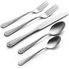 imageOneida 896764 Hartwell Vintage Tumbled 42 Piece Flatware Set42 Count Pack of 2