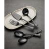 imageOneida 896766 James Street Mirror 20 Piece Flatware SetBlack Satin