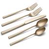 imageOneida 897338 Robyn 20Piece Flatware SetChampagne Mist