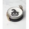 imageOneida 897876 Vintro Halloween Tidbit Plates With Holder Set Of 4