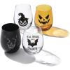 imageOneida 897987 Vintro Halloween Stemless Wine Glasses Set Of 4