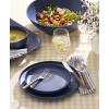 imageOneida 898350 247 Outdoor Living 12Piece Flatware Set MirrorFaux Wood