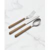 imageOneida 898350 247 Outdoor Living 12Piece Flatware Set MirrorFaux Wood