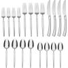 imageOneida B1010020Al20 Adjacent Midnight 20 Piece Everyday Flatware Set Service For 420Piece Flatware Set