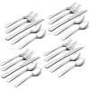 imageOneida Cella 42 Piece Everyday Flatware Service for 8 180 Stainless Steel Silverware SetService for 4