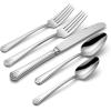 imageOneida Deauville 45 Piece Fine Flatware Set Service for 8 1810 Stainless Steel Silverware Set Dishwasher Safe