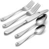 imageOneida Satin Garnet 65Piece Flatware Set Service for 12 1810 Stainless Steel Silverware Set Dishwasher Safe