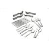 imageOneida Satin Lincoln 45 Piece Everyday Flatware Set Service for 8 180 Stainless Steel Silverware Set Dishwasher Safe