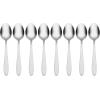 imageOneida Taylor Everyday Flatware Dinner Forks Set of 8 180 Stainless Steel Silverware Set 15 x 375 x 86 inchesSet of 8