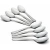 imageOneida Zinc Everyday Flatware Dinner Forks Set of 8 180 Stainless Steel Silverware Set 14 x 375 x 85 inches69 x 15 x 38 inches