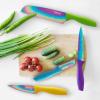 imageTomodachi  Rainbow Titanium  10 Piece Knife Set with Blade Guards10 Piece