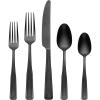 imageOneida 896756 Reid Satin 20 Piece Flatware Set20Piece Flatware Set  Black