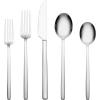 imageOneida 896760 Dean Mirror 20 Piece Flatware Set
