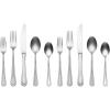 imageOneida 896764 Hartwell Vintage Tumbled 42 Piece Flatware Set42 Count Pack of 2