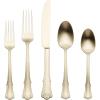 imageOneida 896766 James Street Mirror 20 Piece Flatware SetChampagne