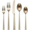 imageOneida 897338 Robyn 20Piece Flatware SetChampagne Mist