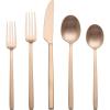 imageOneida 898358 Dean Satin Rose Gold 20Piece Flatware Set